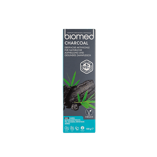 biomed Natural Toothpaste Charcoal 100g – Qra @ The Campus
